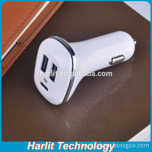Best Price Dual Port USB Type C QC 2.0 Car USB Charger 5V 4.8A
